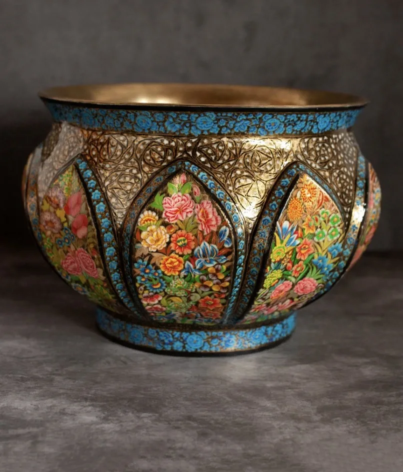 Fruit Bowl ( Gass-e-Dar real gold )