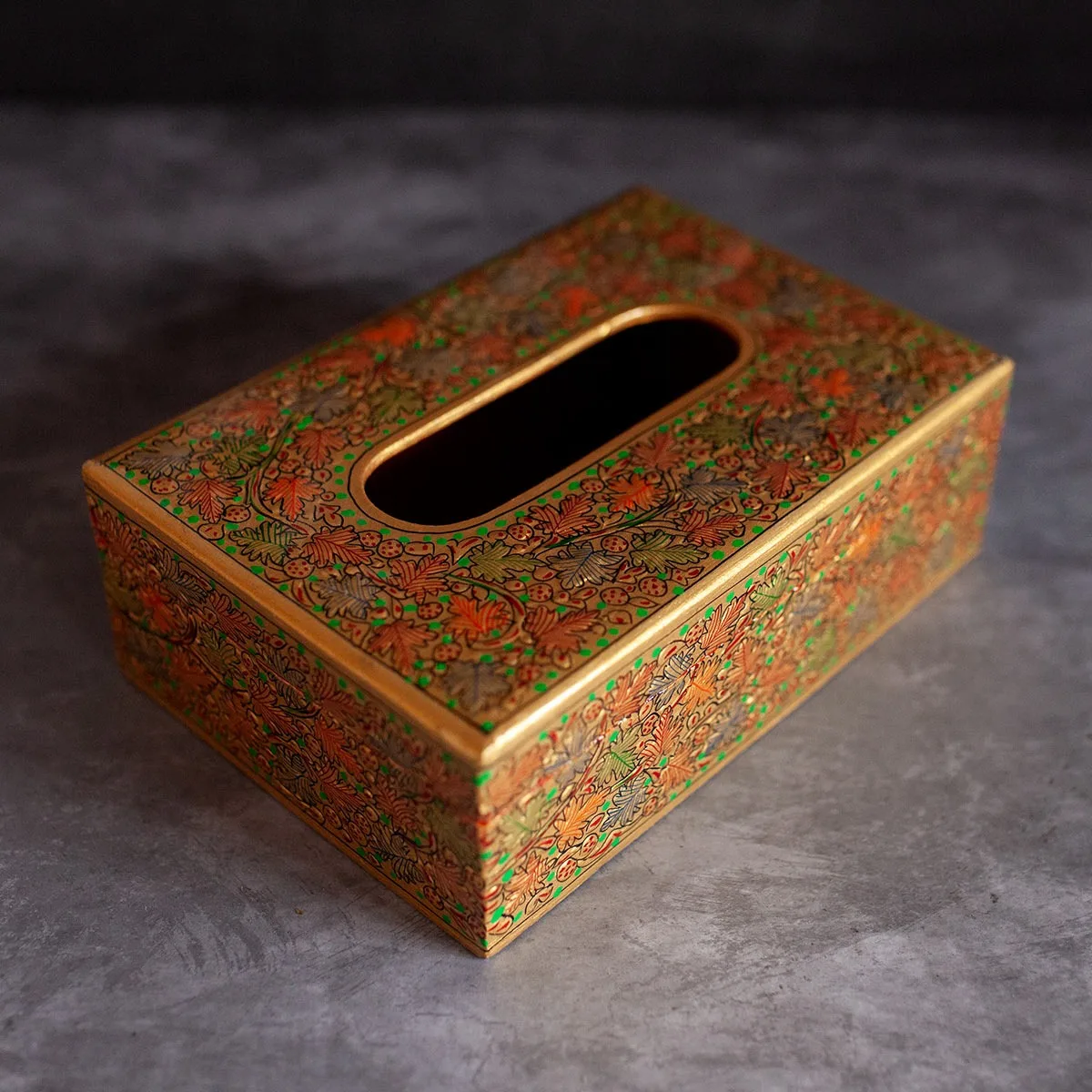 Tissue Box (Chinar) embossed